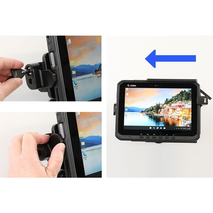 BRODIT 217107 - Support Brodit verrouillable