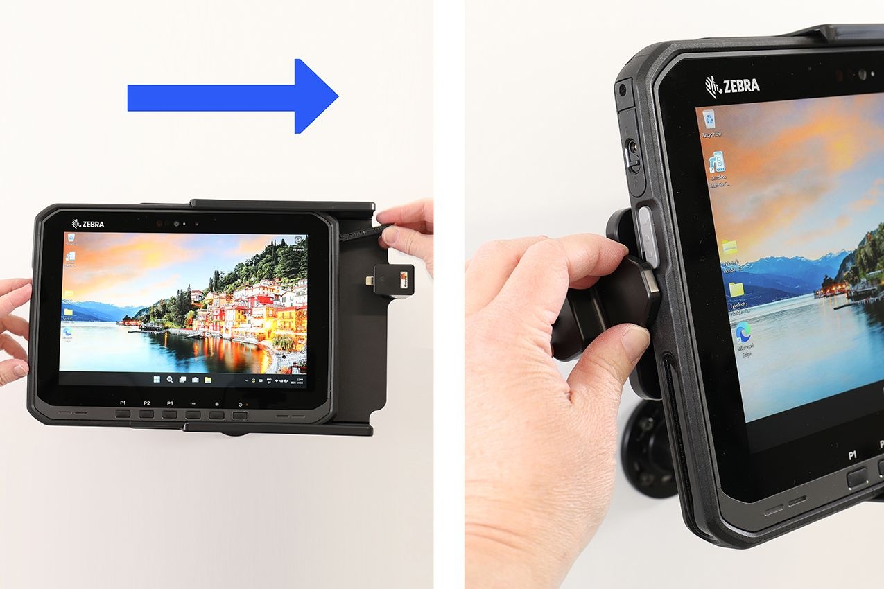 BRODIT 217108 - Soporte Brodit, cierre de resorte