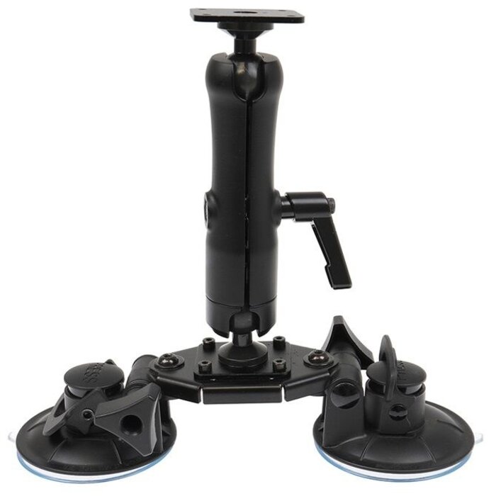 BRODIT 217124 - Support à double ventouse avec base de fixation