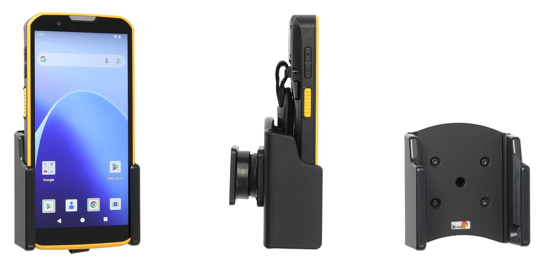 BRODIT Brodit, Passive Mount, 10 g, passive holder with ball joint fits for: RS38