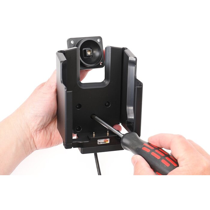 BRODIT Brodit, Active Mount, with cigarette lighter plug (pogo pin charging) incl, active holder