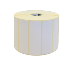 Zebra 3006028-T - Etiketten, Zebra, Normalpapier, Z-Perform 1000T, B: 60 mm, H: 30 mm, D: 127 mm, K: 25,4 mm