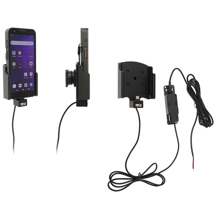 BRODIT Soporte activo Brodit para instalación fija, USB-A