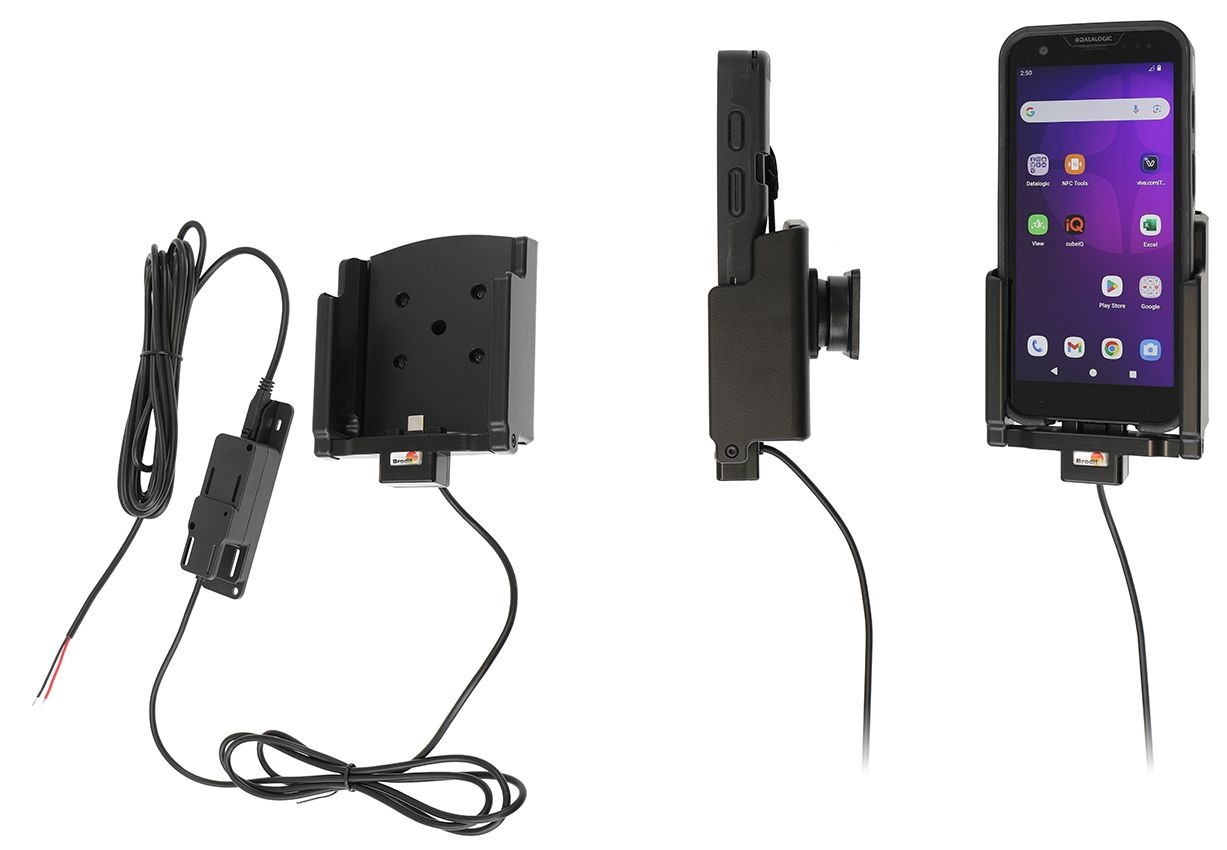 BRODIT Brodit Active Mount for permanent installation, USB-A