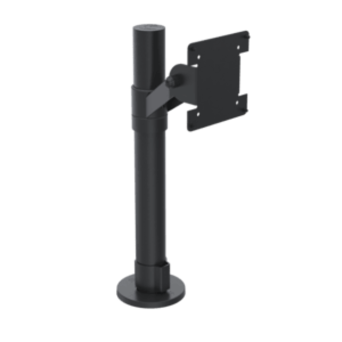 ERGONOMIC SPV1106-FX - Soporte para monitor SpacePole de Ergonomic Solutions con brazo angular de 300 mm