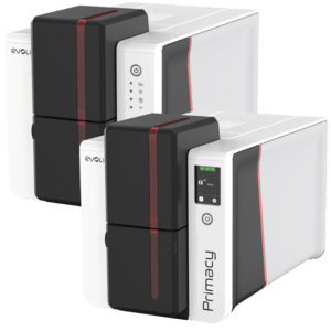 EVOLIS Evolis Primacy 2, SpringCard Crazy Writer HSP Contactless, doble cara, 12 puntos/mm (300 ppp), inteligente, pantalla, detalles del producto