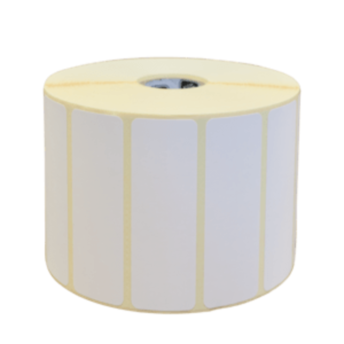 TSC 38-G040040-12LF - Etiketten, TSC, gewoon papier, B: 40 mm, H: 40 mm, D: 127 mm, K: 25,4 mm