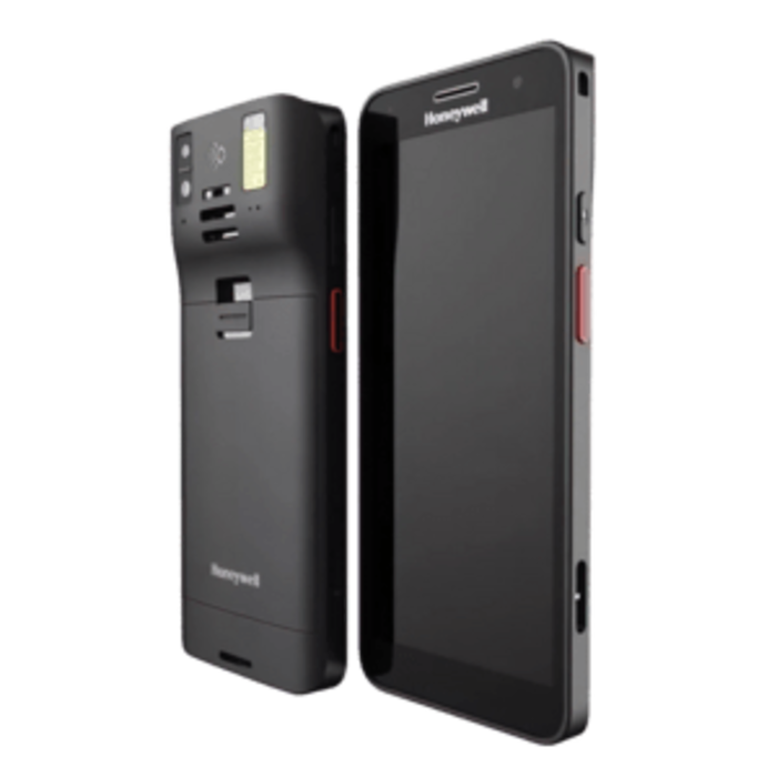 Honeywell Honeywell CT37, 2D, SR, capacitif projeté, échange à chaud, PTT, USB-C, Bluetooth (BLE), WLAN, NFC, Android, GMS, batterie externe, noir, 5300 mAh