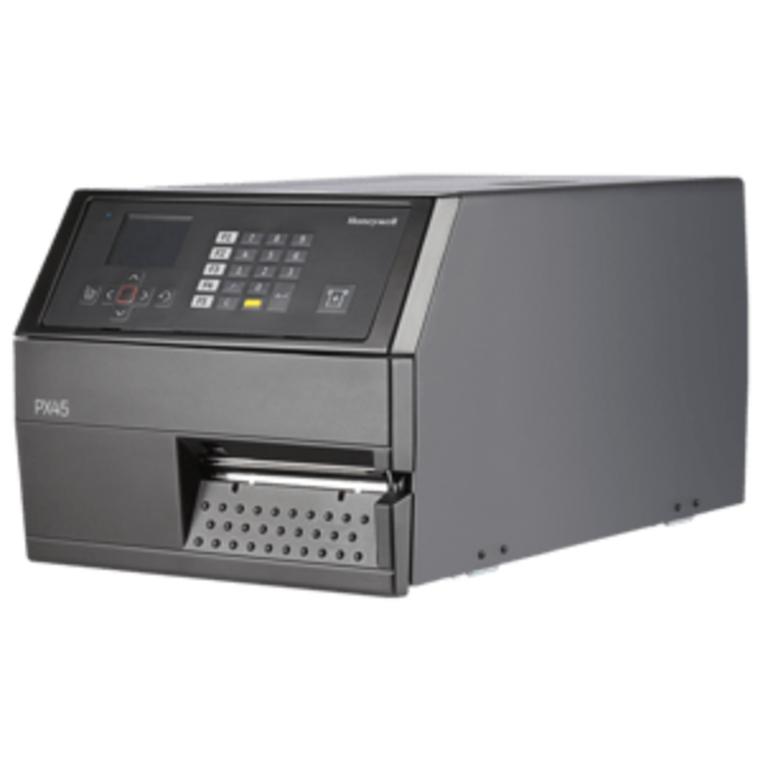 Honeywell PX45A00010020200 - Honeywell PX45, 8 dots/mm (203dpi), Rewind, LTS, Disp. (color), RTC, LPT, Ethernet, Multi-IF