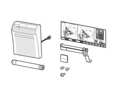 Zebra P1105147-700 - Kit de mise à niveau de support Zebra Linerless