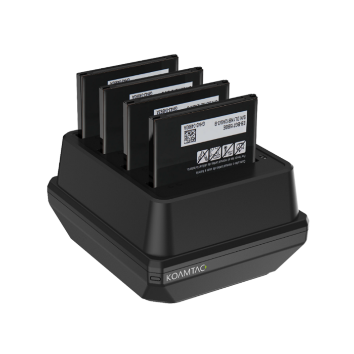 KOAMTAC 897672 - KOAMTAC 4-bay battery charging station, UK
