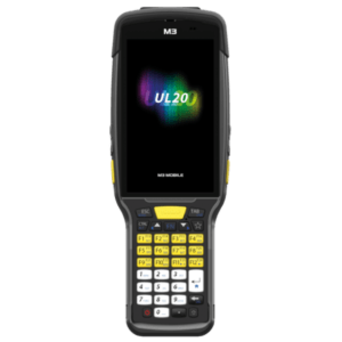 M3 U20F0C-QICFSS-HF - M3 Mobile UL20F, NFC (HF), 2D, SE58, 12,7cm (5''), Full HD, Func. Num., BT, WLAN, 4G, NFC, Android, GMS