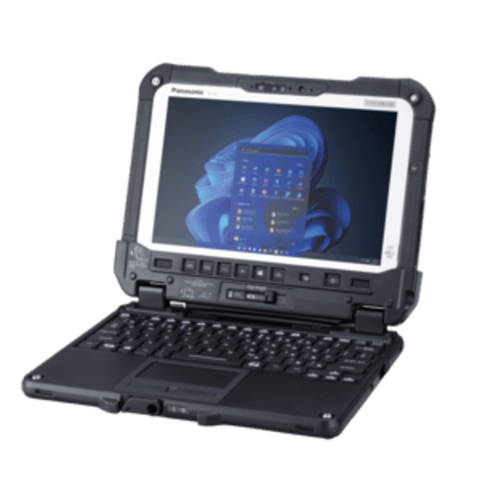 PANASONIC Panasonic TOUGHBOOK G2 mk3, 25,7 cm (10,1''), GPS, USB, Bluetooth, Ethernet, WLAN, 4G, SSD, Windows 11 Pro, negro, IP65
