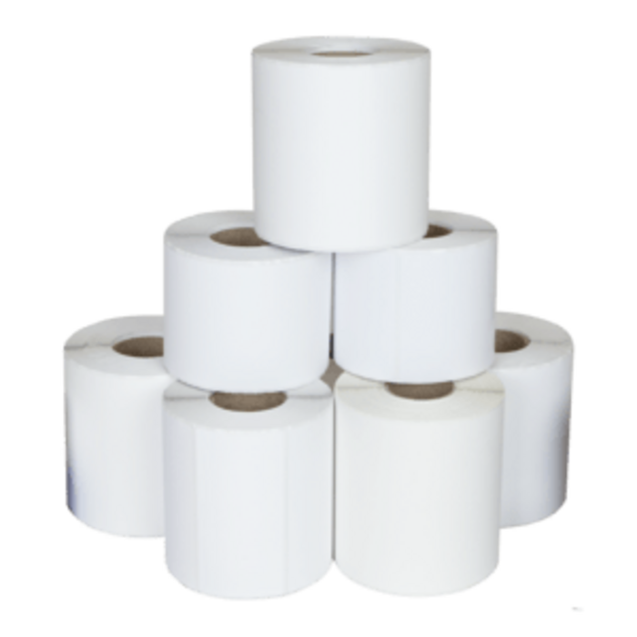 55060-30701 - Rotoli per ricevute, Heipa, carta termica, 60 mm, 54 mm, 12,7 mm, bianco