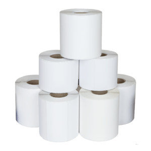 55080-40721 - Rouleaux de reçus, Heipa, papier thermique, 80 mm, 64 mm, 12,7 mm, blanc