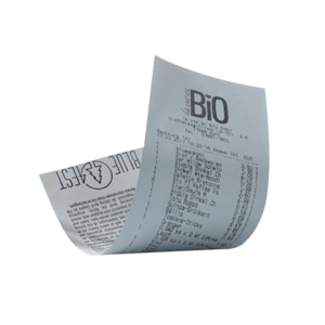 HEIPA 55080-70242 - Thermo Blue4est receipt roll, 80 mm, 80 m, Longlife, light blue