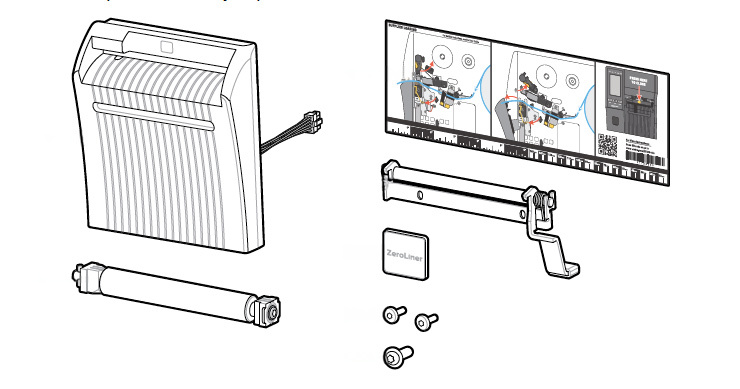 Zebra P1105147-700 - Zebra Linerless Media Upgrade Kit