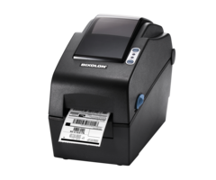 BIXOLON SLP-DX223G/BEG – Bixolon SLP-DX223, 12 Punkte/mm (300 dpi), USB, RS232, Dunkelgrau