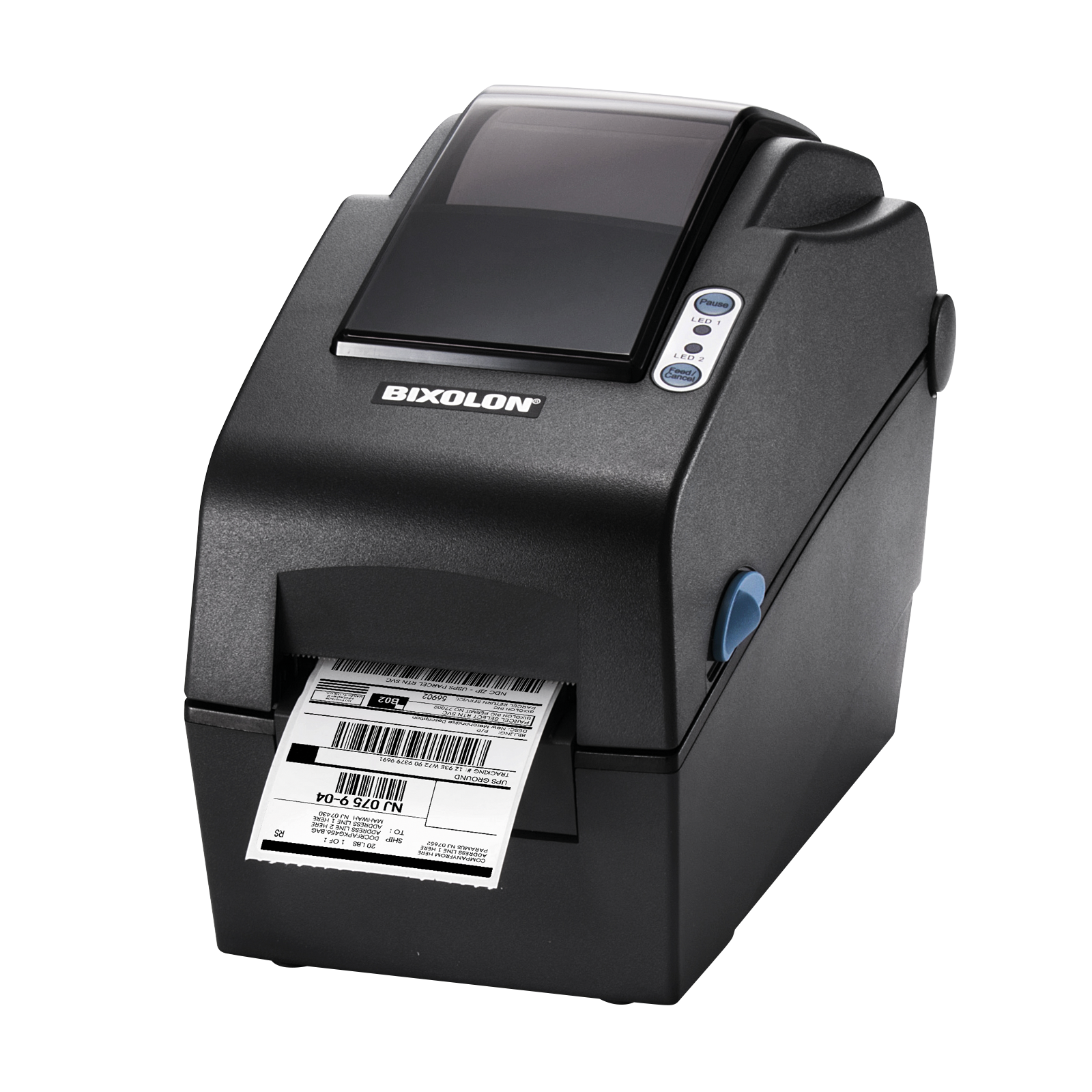 BIXOLON Bixolon SLP-DX223, 12 Punkte/mm (300 dpi), USB, RS232, Dunkelgrau, 64 MB RAM / 128 MB Flash