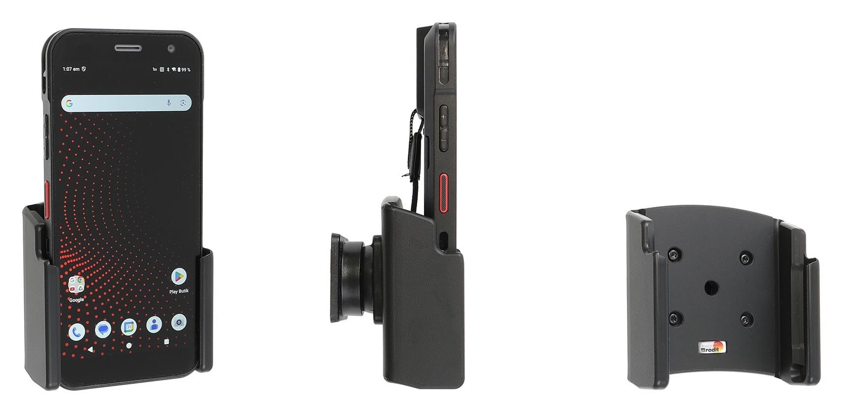 BRODIT Brodit Passieve Houder, 4mm, kantelbaar