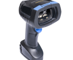 DATALOGIC PBT9600-SRRFK10EU – Datalogic PowerScan 9600 RFID, UHF (865 MHz – 868 MHz), BT, 2D, SR, RFID, BT, Multi-IF, USB, RB, Schwarz, Blau