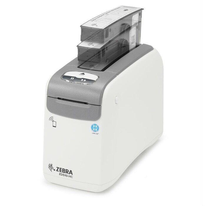 Zebra ZD510-HC, 12 Punkte/mm (300 dpi), RTC, USB, Ethernet, ZPLII, 256 MB RAM / 512 MB Flash