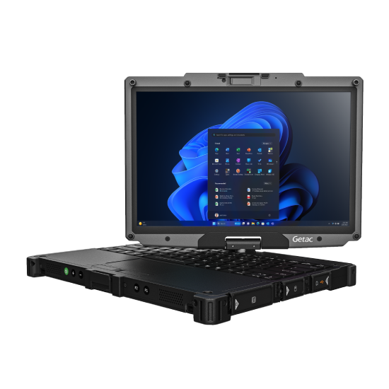 GETAC Getac V120G1, Smartcardlezer, 30,5 cm (12''), QWERTZ, USB, RS232, BT, Ethernet, Wi-Fi 7, SSD, Win. 11 voordelen, RAM: 8 GB