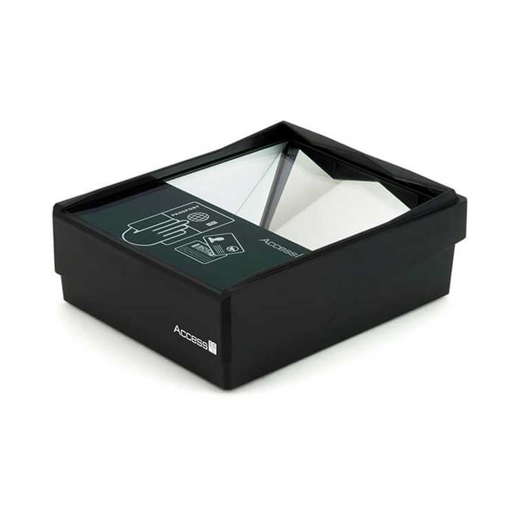 HID Lector MRTD HID ADR300, iluminador visible e infrarrojo, escáner (2D), USB, cable (USB), negro, Lector de documentos