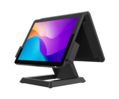 HISTONE 2S1227640077 - HiStone HERO II, HK578, 38.1 cm (15''), USB, poweredUSB, RS232, 5.0, Ethernet, Intel Celeron J, SSD, dark gray