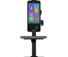 HISTONE 2S5217370002 - HiStone HS520U, senza supporto, con stampante Epson, 2D, 68,6 cm (27''), Full HD, USB, RS232, Ethernet, Intel Core i3, SSD, nero