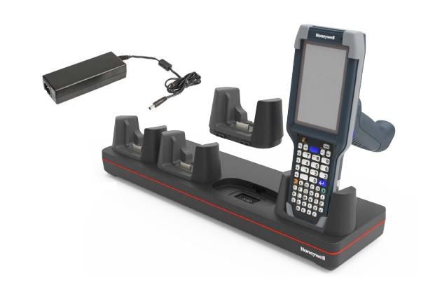 Honeywell Base di ricarica e comunicazione Honeywell a 4 slot, Ethernet