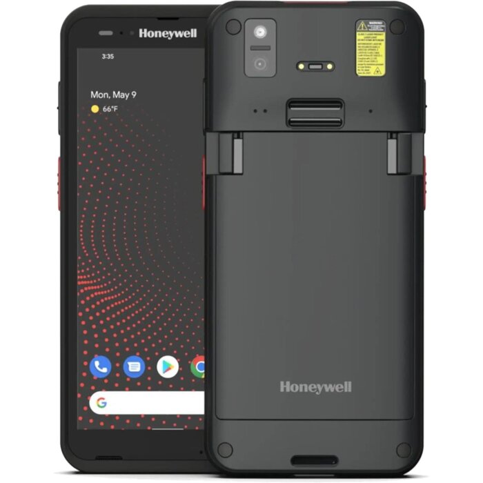 Honeywell Honeywell CT70, 2D, GPS, hot-swap, PTT, USB, BT, WLAN (Wi-Fi 7), eSIM, 5G, NFC, GMS, RB, nero, 8 GB RAM / 128 GB Flash