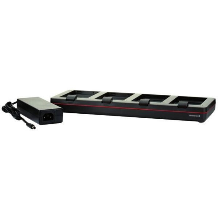 Honeywell Battery charging station, 4 slots, standard, 4-slot charging station for up to 4 CT70 standard