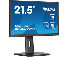 IIYAMA iiyama ProLite XUB2293HS-B6, 54,6 cm (21,5''), Full HD, cable, negro