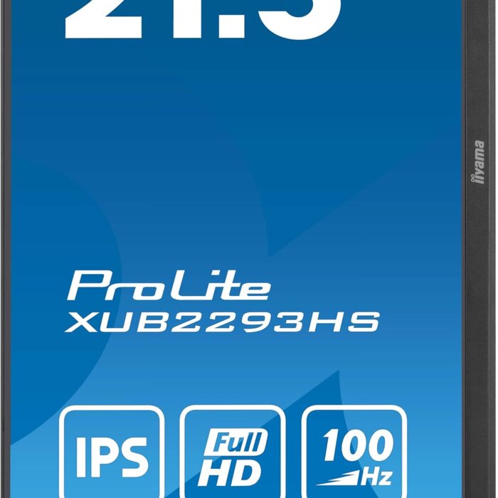 IIYAMA XUB2293HS-B6 - iiyama ProLite XUB2293HS-B6, 54,6 cm (21,5''), Full HD, cavo, nero
