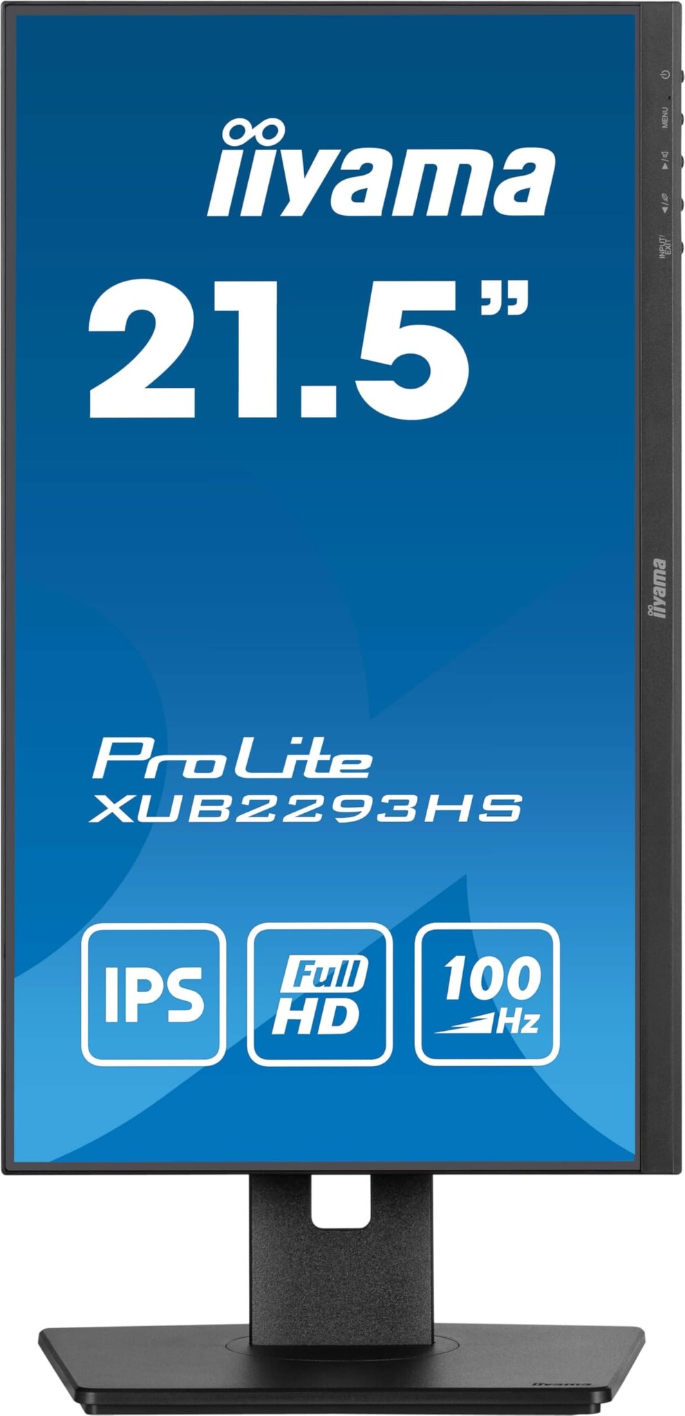 IIYAMA iiyama ProLite XU2293HS-B6, 54,6 cm (21,5''), Full HD, cable, negro, 100 mm