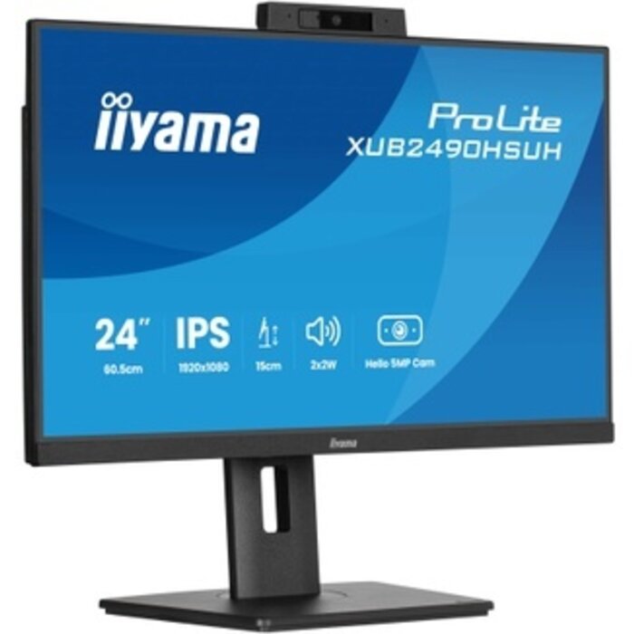 IIYAMA XUB2491H-B1 - iiyama ProLite XUB2491H-B1, Full HD, cavo, nero