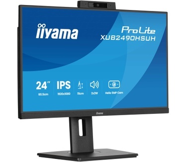 IIYAMA iiyama ProLite XUB2492QSU-B1, USB, cable (USB), negro, 60,5 cm