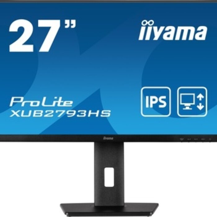 IIYAMA XUB2793HS-B7 - iiyama ProLite XUB2793HS-B7, 68,6 cm (27''), Full HD, cavo, nero