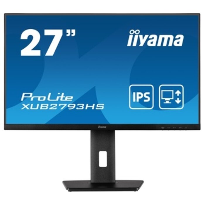 IIYAMA XUB2793HS-B7 - iiyama ProLite XUB2793HS-B7, 68.6 cm (27''), Full HD, cable, black