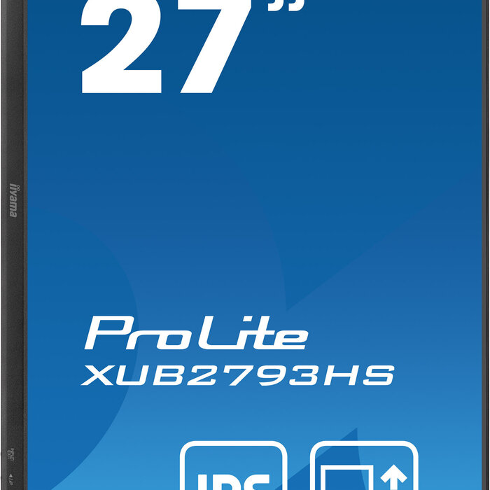 IIYAMA XUB2793HS-B7 - iiyama ProLite XUB2793HS-B7, 68,6 cm (27''), Full HD, cavo, nero