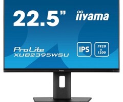 IIYAMA XUB2395WSU-B5 - iiyama ProLite XUB2395WSU-B5, 57 cm (22,5''), USB, cavo (USB), nero