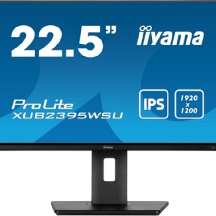 IIYAMA XUB2395WSU-B5 - iiyama ProLite XUB2395WSU-B5, 57 cm (22,5''), USB, cavo (USB), nero