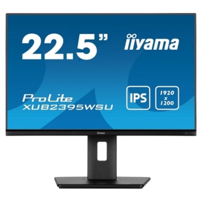 IIYAMA iiyama ProLite XUB2395WSU-B5, 57 cm (22,5''), USB, cable (USB), negro, 100 mm