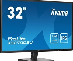 IIYAMA X3270QSU-B1 - iiyama ProLite X3270QSU-B1, 80 cm (31,5''), USB, câble (USB), noir