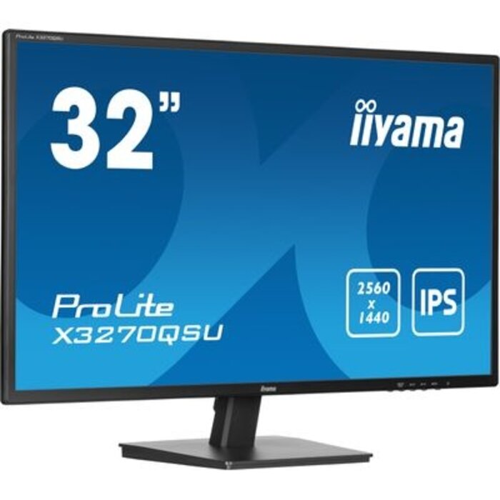 IIYAMA iiyama ProLite X3270QSU-B1, 80cm (31.5''), USB, cable (USB), black, 80 cm