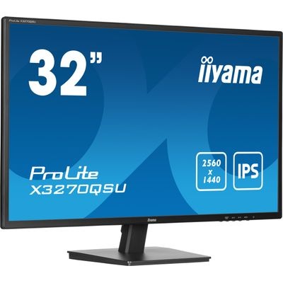 IIYAMA X3270QSU-B1 - iiyama ProLite X3270QSU-B1, 80cm (31.5''), USB, cable (USB), black