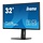 iiyama ProLite XB3270QSU-B1, 80 cm (31,5''), USB, cable (USB), negro, 100 mm