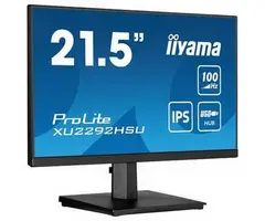 IIYAMA XU2292HSU-B6 - iiyama ProLite XU2292HSU-B6, 54,6 cm (21,5''), Full HD, USB, câble (USB), noir