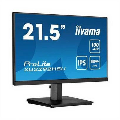 IIYAMA XU2292HSU-B6 - iiyama ProLite XU2292HSU-B6, 54,6 cm (21,5''), Full HD, USB, câble (USB), noir